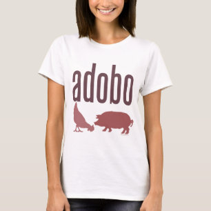 Camiseta Adobo: Galinha & carne de porco