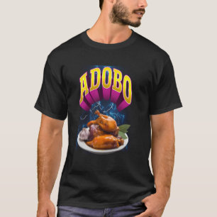 Camiseta Adobo Meme Contrafação Estilo Rap 90s Vintage Engr