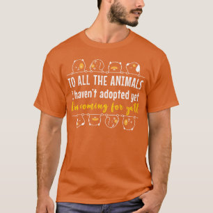 Camiseta Adoção de Animais Resgate de Animais Amigo Amante