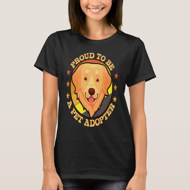 Camiseta Adoção de Cães Resgate de Animais Direitos dos Ani (Frente)