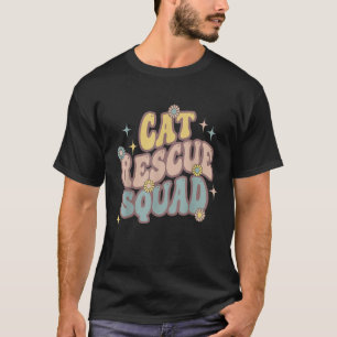 Camiseta Adoção de Gato de Salvamento de Gato de Gato