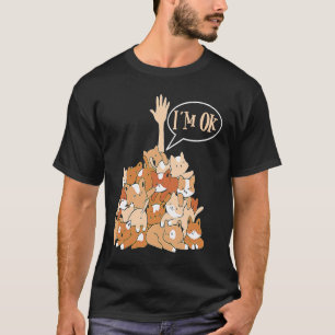 Camiseta Adoção de Gatos Resgate de Animais Direitos dos An