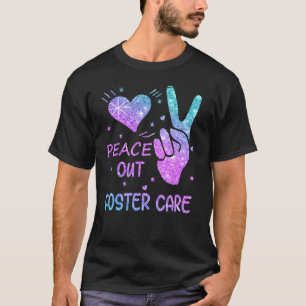 Camiseta Adoção Do Peace Out Foster Care Gotcha Day 2023