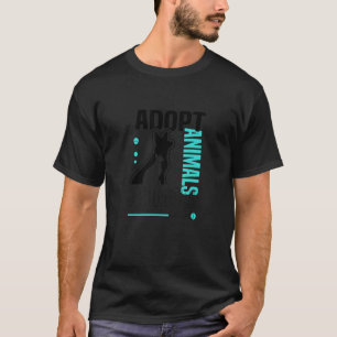 Camiseta Adoção Do Salvamento Dos Animais