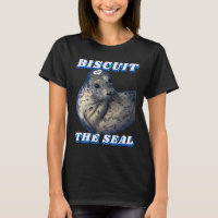 Adoção Retro do Animal Meme do Biscoito O Foca Tik
