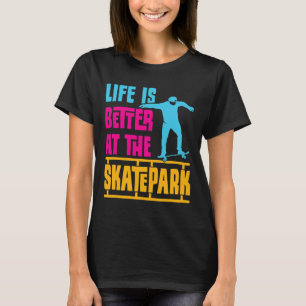 Camiseta Adolescente de skate Longboard Skatista Skate