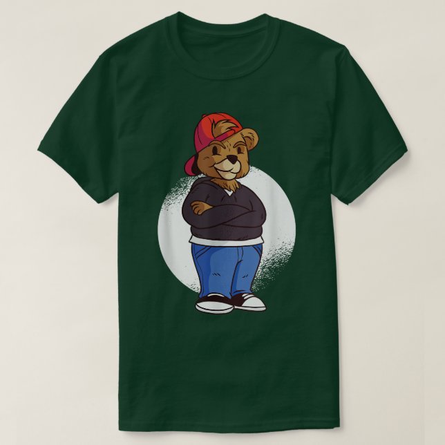 Camiseta Adolescente legal Bear Boy (Frente do Design)