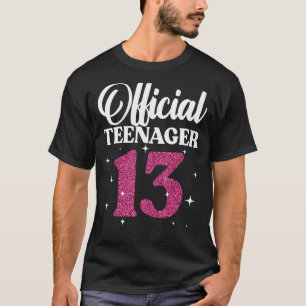 Camiseta Adolescente Oficial legal Para Meninas Adolescente