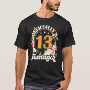 Camiseta Adolescente Oficial Menina de 13 Anos 13