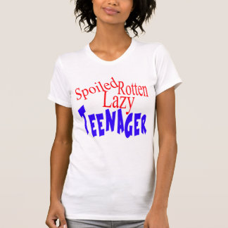 Camiseta Adolescente preguiçoso podre estragado