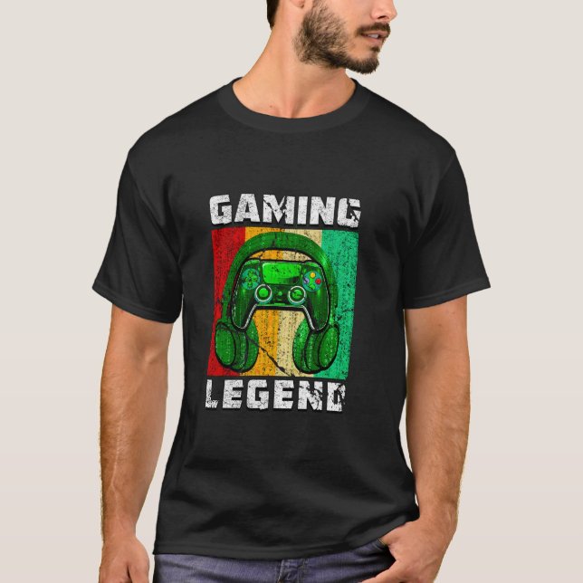 Camiseta Adolescentes de Videos games irmãos de legenda par (Frente)