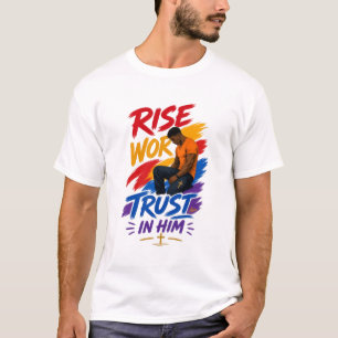Camiseta ADOM Ascensão Trabalho Confie Nele