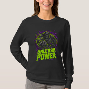 Camiseta ADOM Desencadeie o Poder Gorila