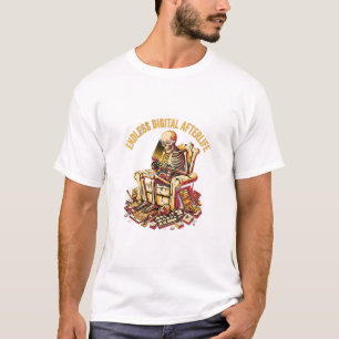 Camiseta ADOM Eterna Vida Digital Após a Morte