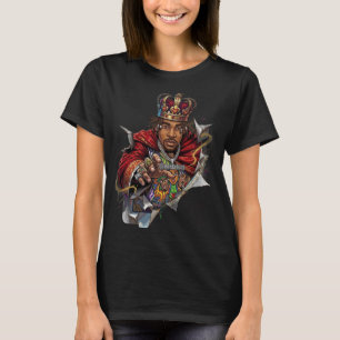 Camiseta ADOM Rei Carta de Baralho