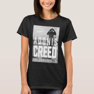 Camiseta Adonis Creed LA fotografia a preto e branco