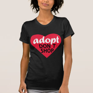 Camiseta Adopt não compra