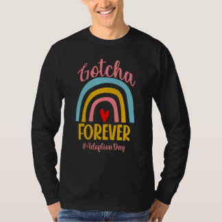 Camiseta Adoption Day Gotcha Forever Family Kids Children A