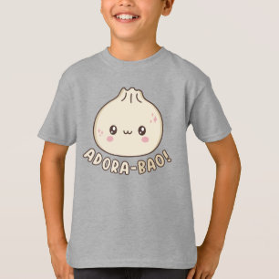 Camiseta Adora-Bao Cute Kawaii Bao Dumpling Pun Lover