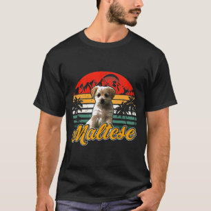 Camiseta Adora o Pai da mãe do cão maltês