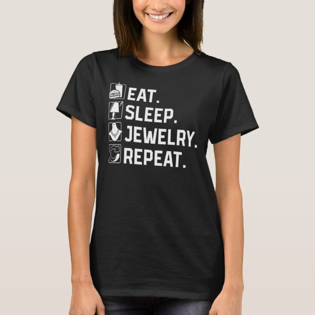 Camiseta Adora Processo Repetido Comer Fazer De Joia Do Son (Frente)