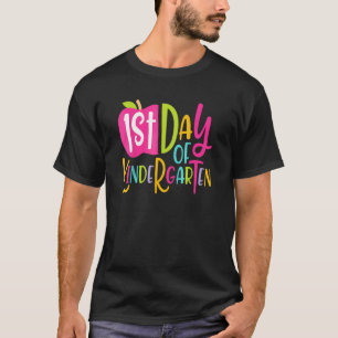 Camiseta Adorable 1º Dia Do Jardim De Infância Para Profess