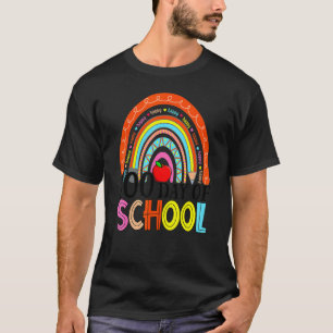 Camiseta Adorable 100º Dia De Aula Professor 100 Dias Mais