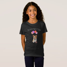 Camiseta Adorable Cute Must-Have Pink Corgi Birthday Crew