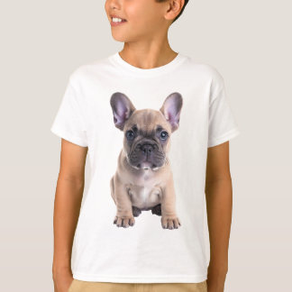 Camiseta Adorable Fawn French Bulldog Puppy Kids