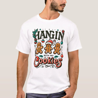Camiseta Adorable Gingerbread Christmas Graphic Holiday Art
