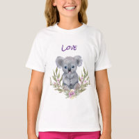 Adorable Koala Bear Floral