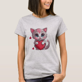 Camiseta Adorable Namorados Kitten