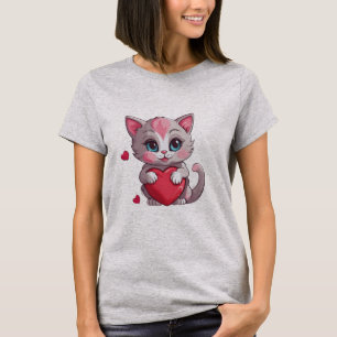 Camiseta Adorable Namorados Kitten
