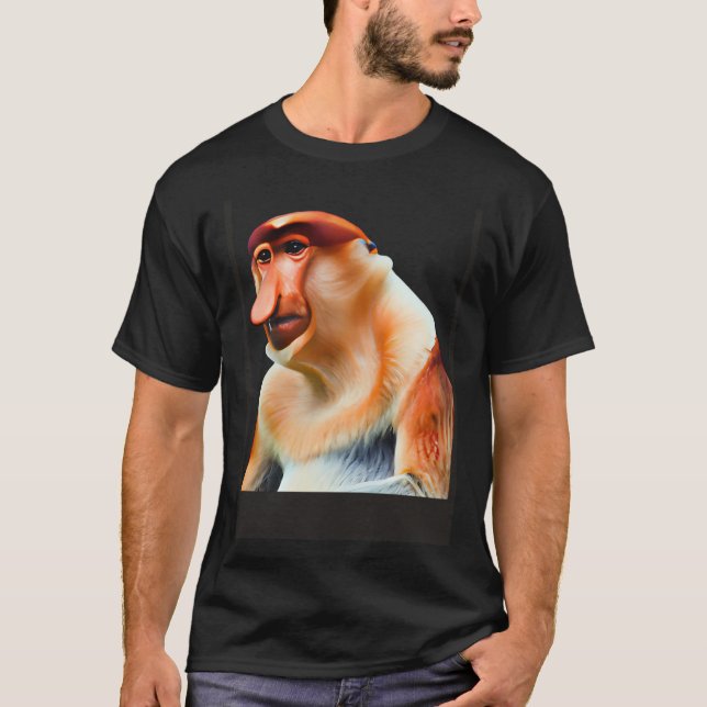 Camiseta Adorable Proboscis Monkey (Frente)
