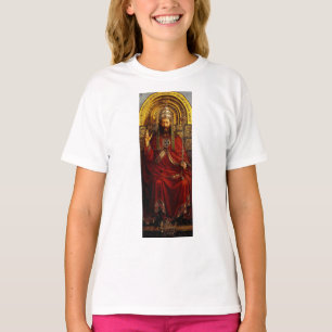 Camiseta Adoração do carneiro místico por Jan van Eyck