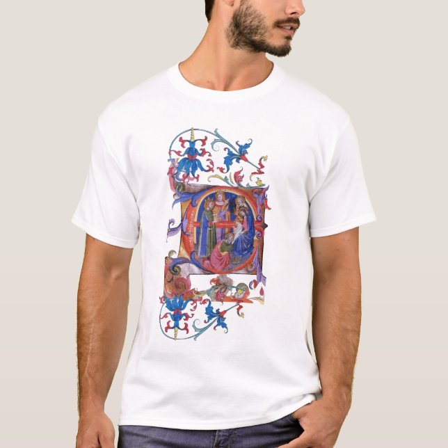 CAMISETA ADORAÇÃO DO PARCEIRO DE NATAL DE NATIVIDADE MAGI (Frente)