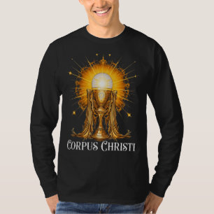 Camiseta Adoração Eucarística Cato Tradicional de Massa Lat