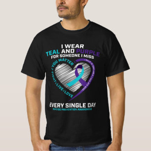 Camiseta Adorando a conscientização para a prevenção do sui
