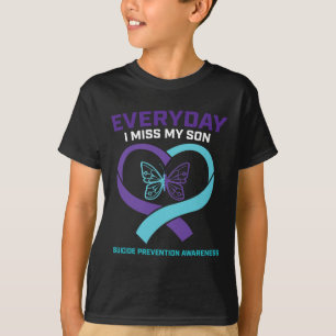 Camiseta Adorando Memória Filho Prevenção Suicídio Sensibil
