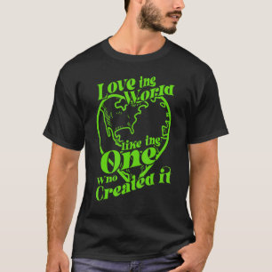 Camiseta Adorando Mundo Como Ing Um Que Criou Valenti