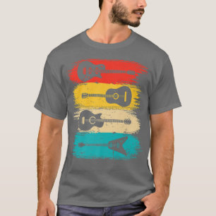Camiseta Adorando Violão Vintage Guitarista Lover