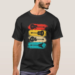 Camiseta Adorando Violão Vintage Guitarista Lover