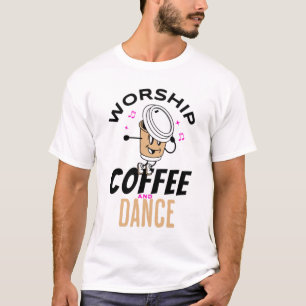 Camiseta Adorar Café e Dança