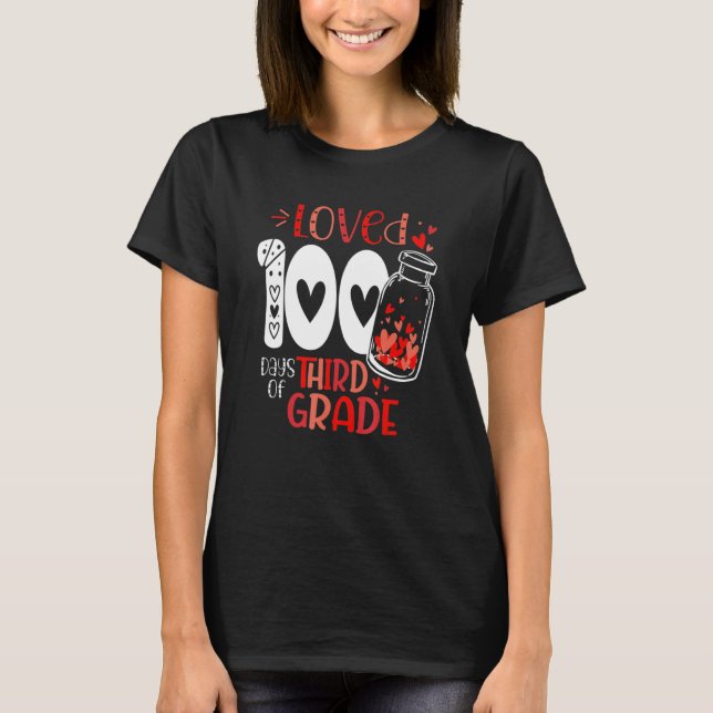 Camiseta Adorava 100 Dias De 3º Ano De Val Escolar (Frente)