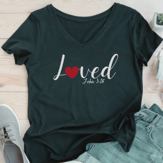 Camiseta Adorava John 3:16 Christian