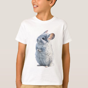 Camiseta Adoráveis Filhotes de Chinchila Fofos em Pé