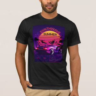 Camiseta Adoráveis Vaporwave Synthwave Retro 80s T-Shirt