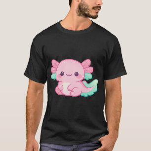 Camiseta Adorável adesivo de desenho animado de peixe Kawai