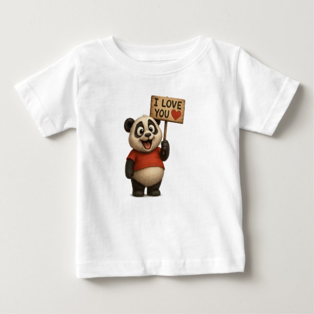 Camiseta Adorável Bear Trio Kids - Panda, Bea Pola (Frente)