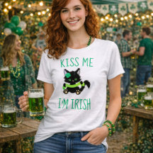 Adorável Beije-me Sou Irlandês Kitten